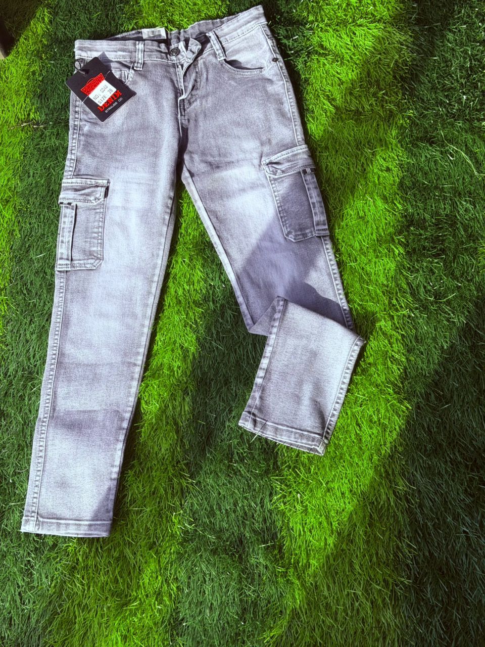 Children Two Side Pocket Jeans 1