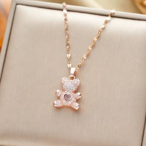 Teddy Bear Necklace